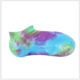 2019 Cotton Skate Socks Men Women Sock Knee-high Funny Cycling Running Hiking Tie Dye Sox  Harajuku Hip Hop Happy Socks