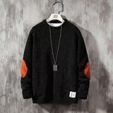 2019 New Sweater Men Long Sleeves Autumn Winter Pullover Knitted O-Neck Plus Asian Size 5XL