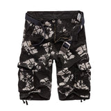 Mens Military Cargo Shorts 2020 Brand New Army Camouflage Shorts Men Cotton Loose Work Casual Short Pants Plus Size No Belt
