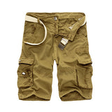 Mens Military Cargo Shorts 2020 Brand New Army Camouflage Shorts Men Cotton Loose Work Casual Short Pants Plus Size No Belt