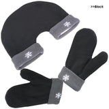 1 Set Romantic Sweethearts Lovers Gloves Women Men Winter Thickening Warm Polar Fleece Mittens For Lovers Couple Gift AGL012