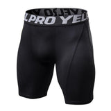 Sport Shorts Mens Compression Shorts Summer Letter Print Shorts Bodybuilding Men Shorts Fitness Tights Elasitc Waist Shorts