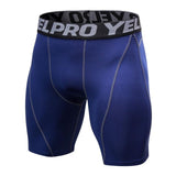 Sport Shorts Mens Compression Shorts Summer Letter Print Shorts Bodybuilding Men Shorts Fitness Tights Elasitc Waist Shorts