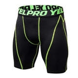Sport Shorts Mens Compression Shorts Summer Letter Print Shorts Bodybuilding Men Shorts Fitness Tights Elasitc Waist Shorts