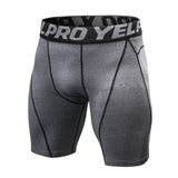 Sport Shorts Mens Compression Shorts Summer Letter Print Shorts Bodybuilding Men Shorts Fitness Tights Elasitc Waist Shorts