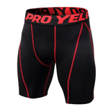 Sport Shorts Mens Compression Shorts Summer Letter Print Shorts Bodybuilding Men Shorts Fitness Tights Elasitc Waist Shorts