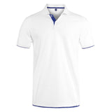 Camisa Polo Mens Marcas de Roupas de Verão 2019 Algodão Camisas Pólo de Manga Curta Homens Tamanho Grande Camisa Polos Camisa
