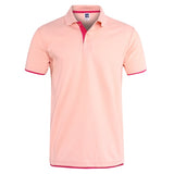 Camisa Polo Mens Marcas de Roupas de Verão 2019 Algodão Camisas Pólo de Manga Curta Homens Tamanho Grande Camisa Polos Camisa