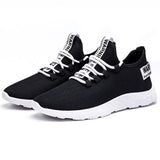 Men's shoes Sports shoes Running Air mesh Breathable Sturdy Sole Summer men's sneakers Light weight Nonslip Male footwear