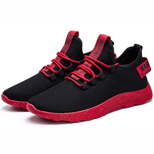 Men's shoes Sports shoes Running Air mesh Breathable Sturdy Sole Summer men's sneakers Light weight Nonslip Male footwear