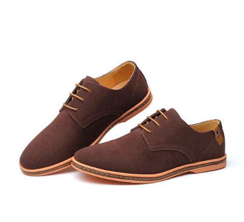 2020 outono marca masculina camurça sapatos de couro oxford casual clássico tênis para homens confortáveis calçados planos tamanho grande 38-46