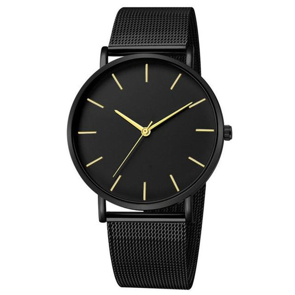 2019 simplicidad reloj moderno de cuarzo pulsera de malla de acero inoxidable para mujer pulsera Casual de alta calidad para mujer Montre Femme Q30