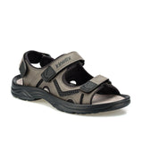 FLO Classic Men's Sandals Summer Soft Sandals Comfortable Men Shoes Outdoor Men Roman Male Sandals KINETIX DARKEN Black