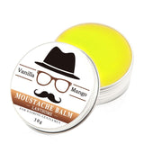 30G Gift Natural Beard Oil Conditioner Beard Balm for Beard Growth and Organic Moustache Wax for Beard Styling