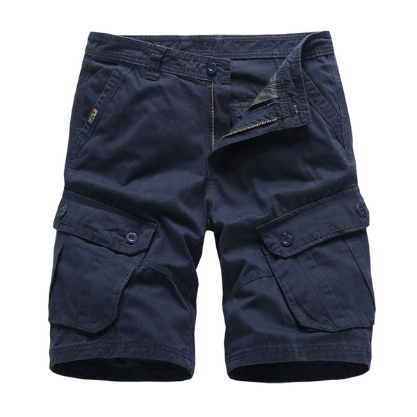 Navy Mens Cargo Shorts Brand New Army Military Tactical Shorts Men Cotton Loose Work Casual Short Pants Drop Shipping
